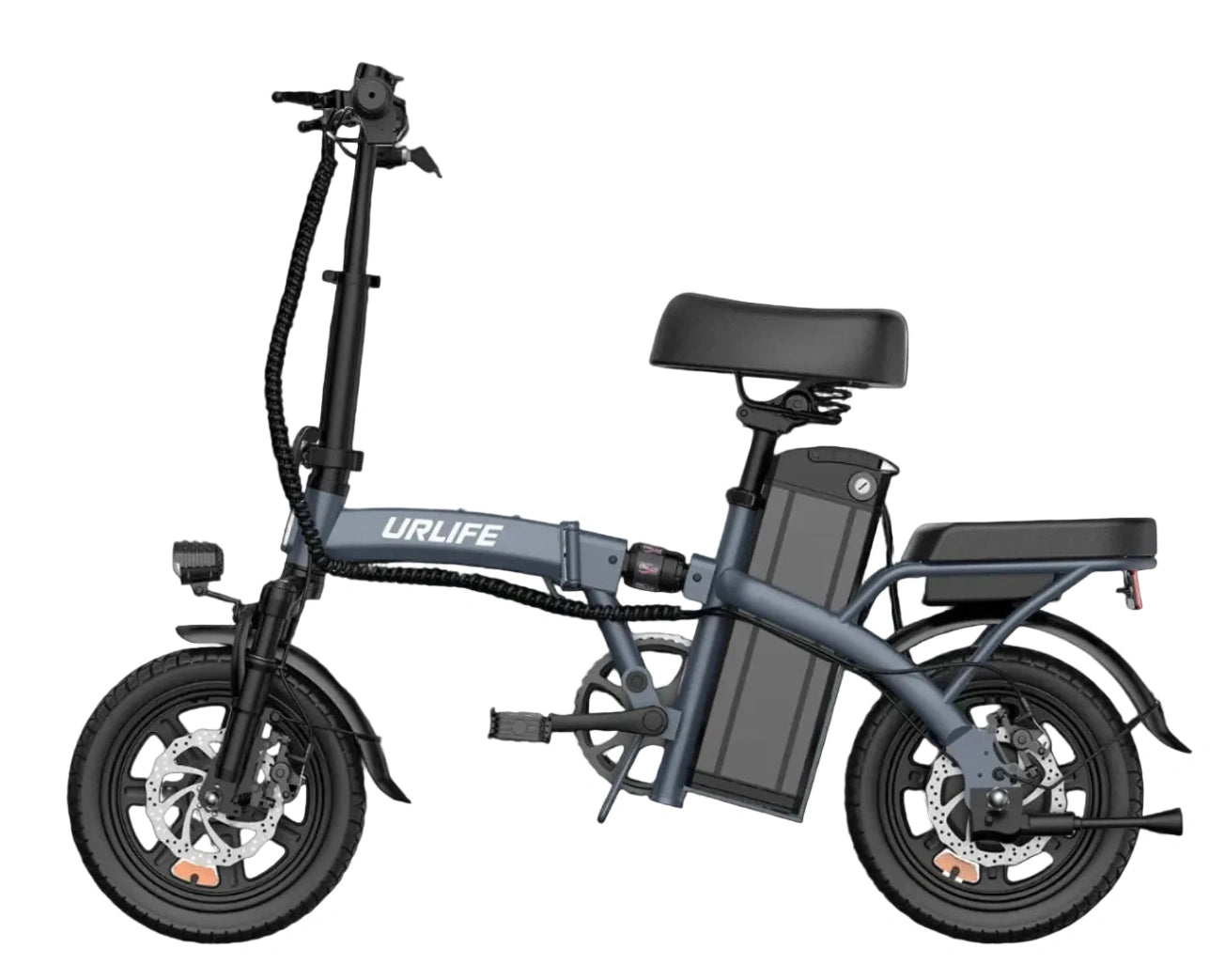 URLIFE F1L 250W 14″ Folding City E-Bike – Prime Pedals