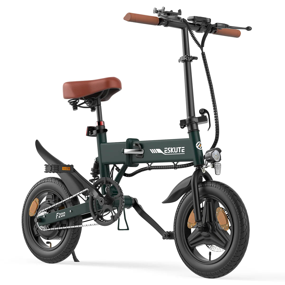 ESKUTE F200 250W 14″ Folding City E-Bike – Prime Pedals