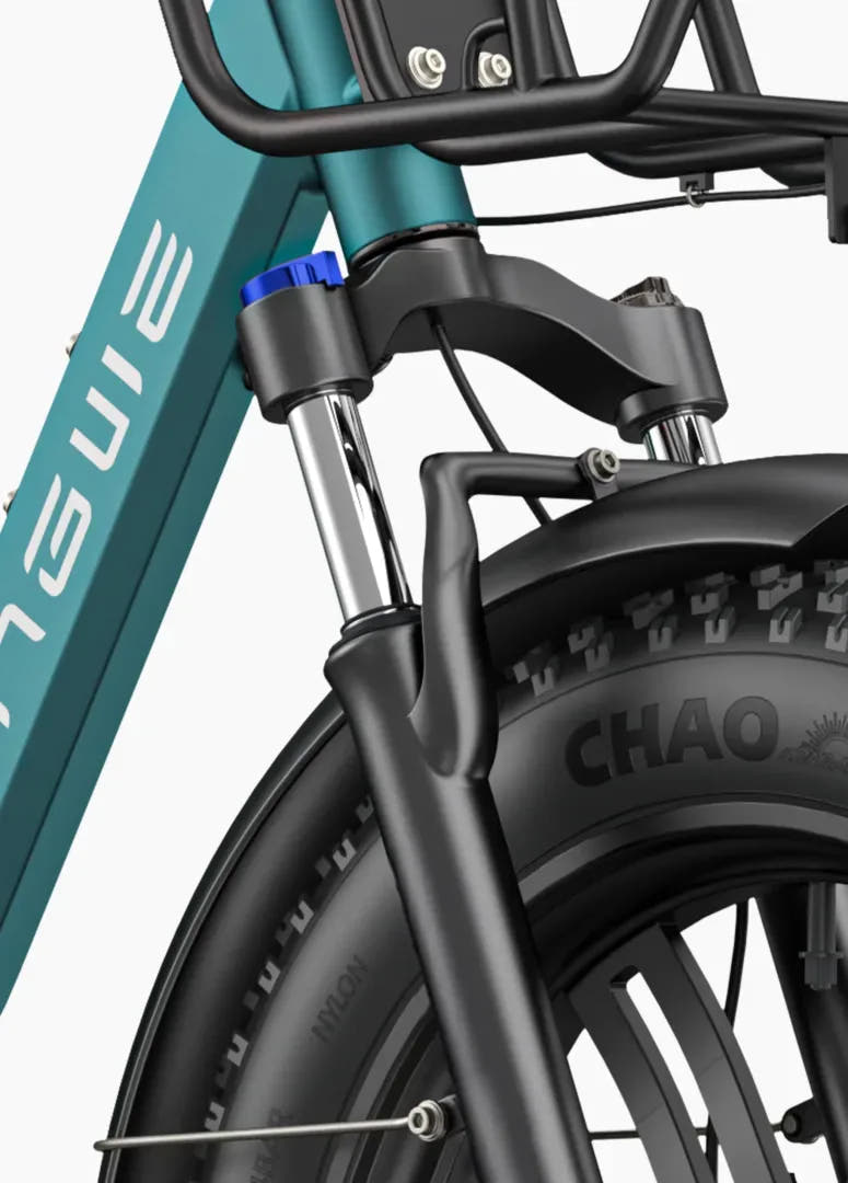 Engwe L20 Boost City E-Bike-front tyre view