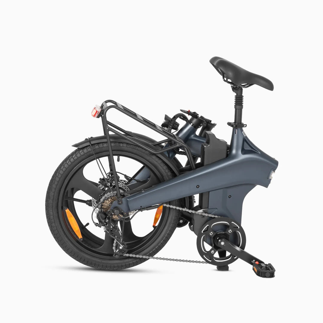 DYU T1 Folding E-Bike-folding view