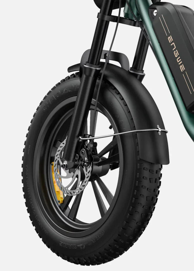 Engwe M20 Fat Tyre E-Bike-front tyre view