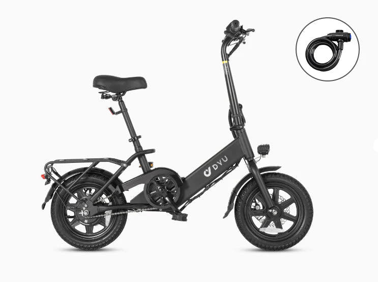 DYU C3 City E-Bike-side view