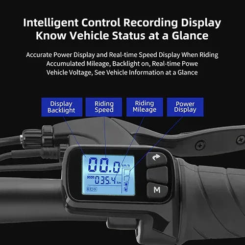 DYU A5 City E-Bike- LCD display 