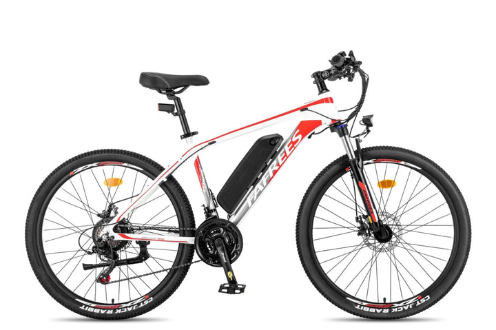 Fafrees Hailong One Adventure E-Bike in White Red-side view
