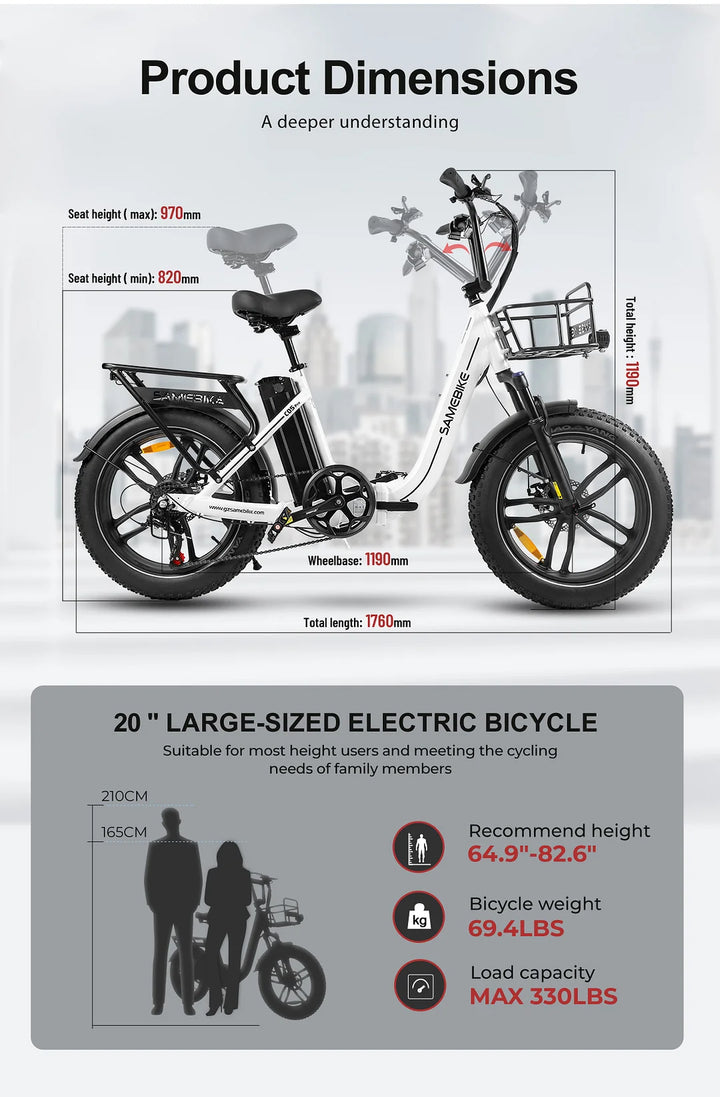 SAMEBIKE C05 Pro
