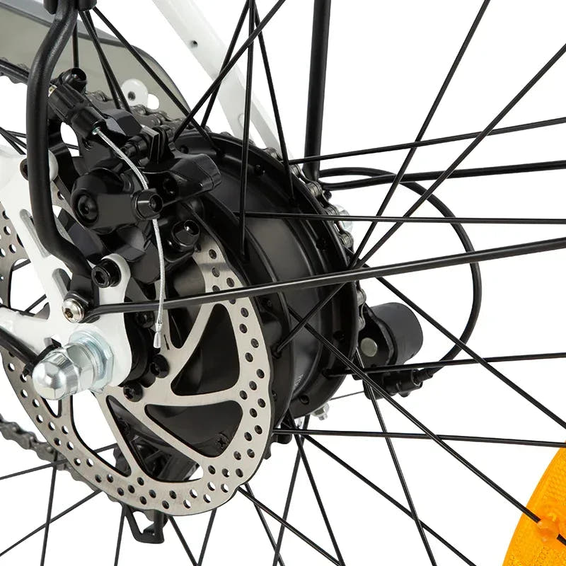 DYU C6 City E-Bike-rear gear view