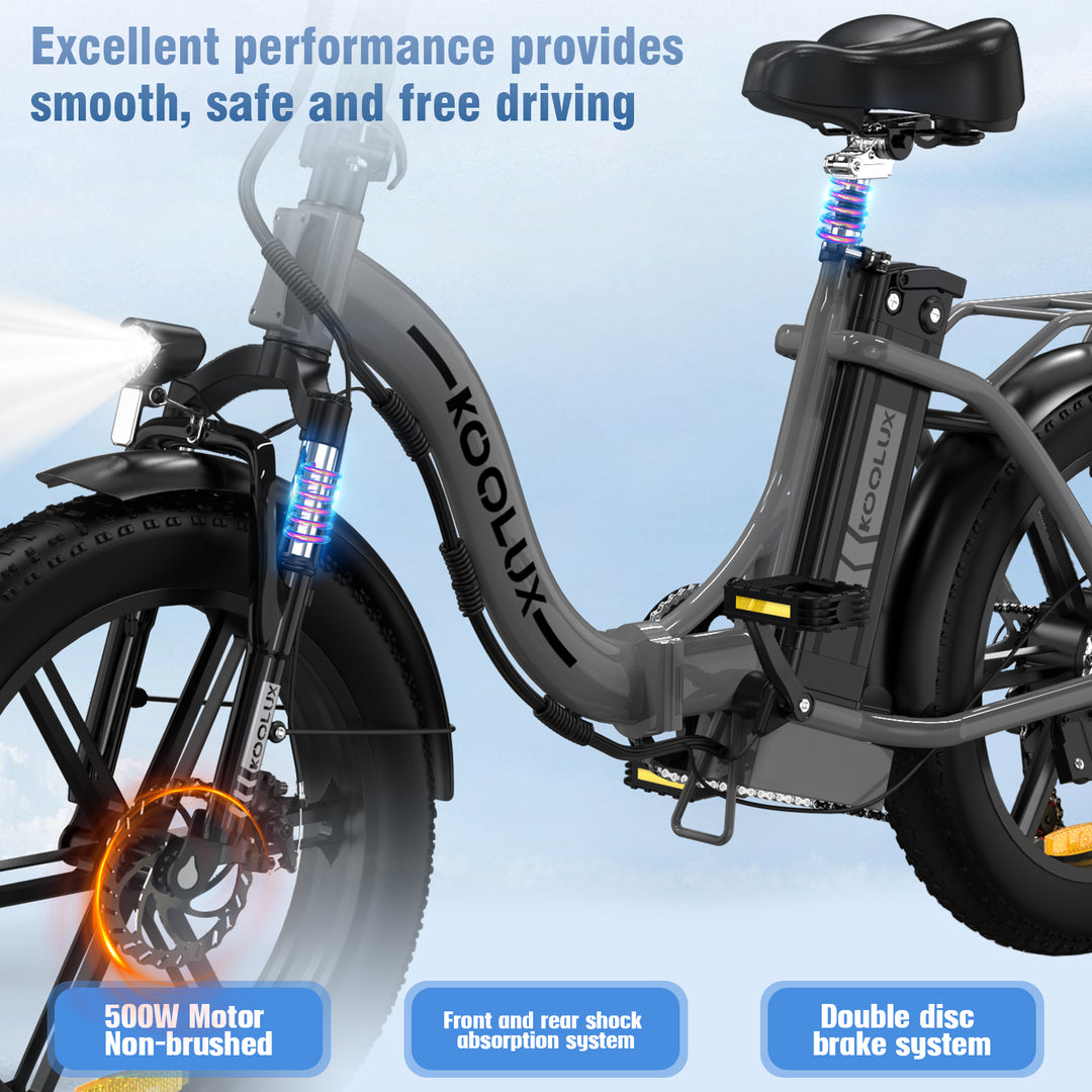 KOOLUX BK6S Fat Tyre