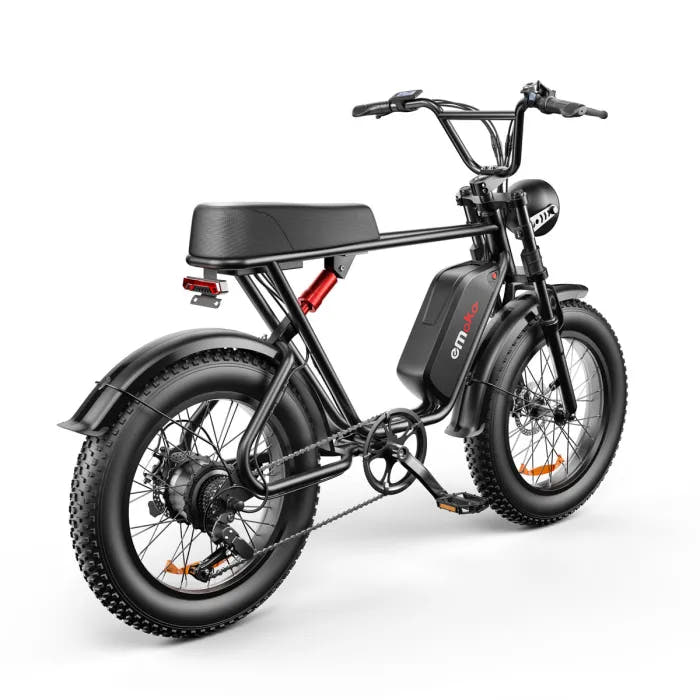 EMOKO C91 Fat Tyre E-Bike-rear view