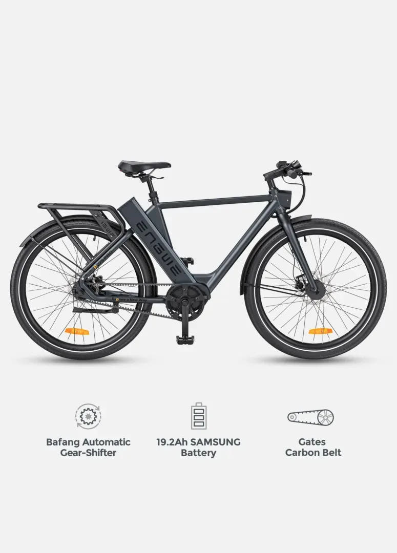 Engwe P275 Pro City E-Bike in Black-specs