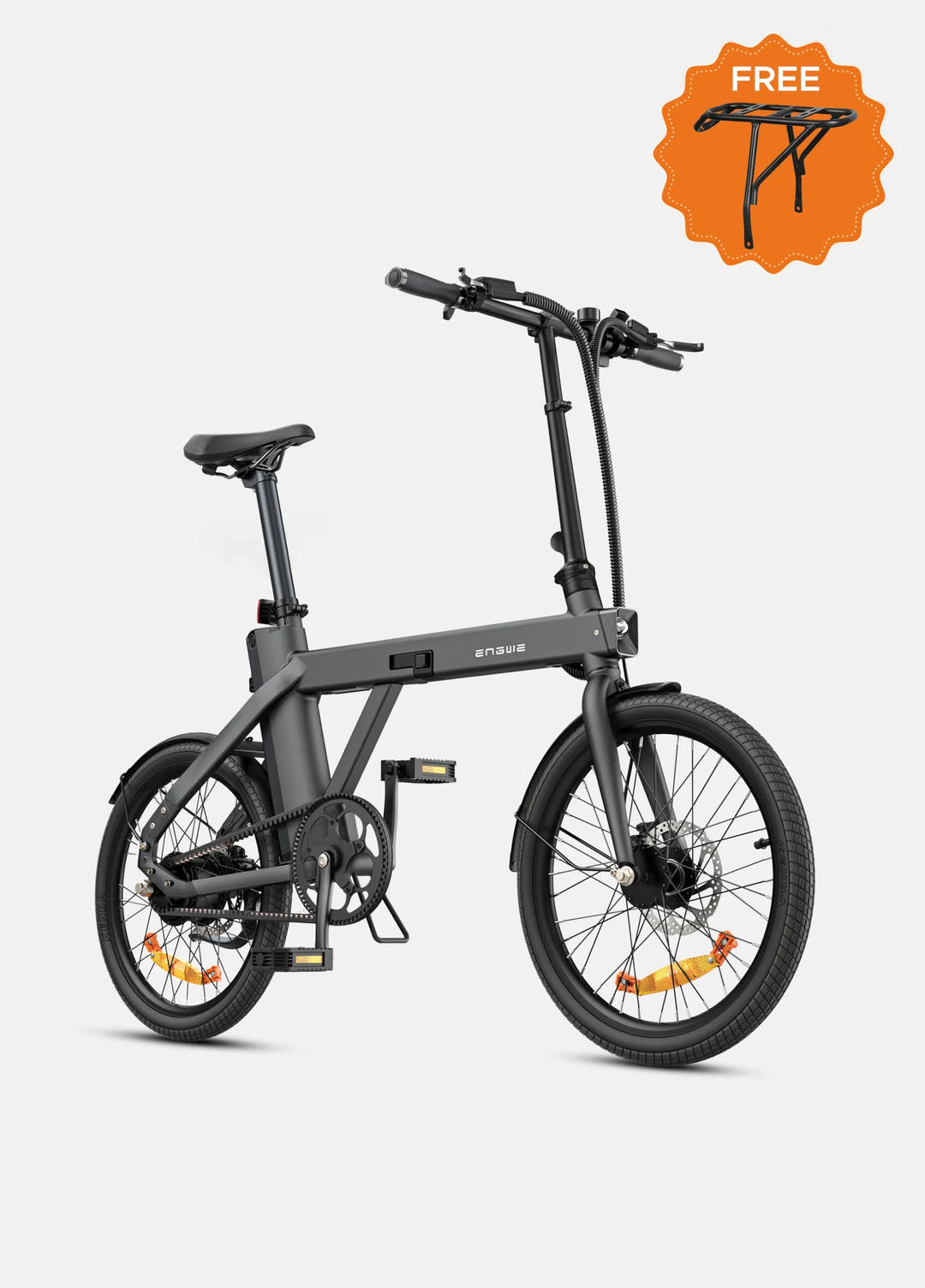 Engwe P20 Fat Tyre E-Bike in Black