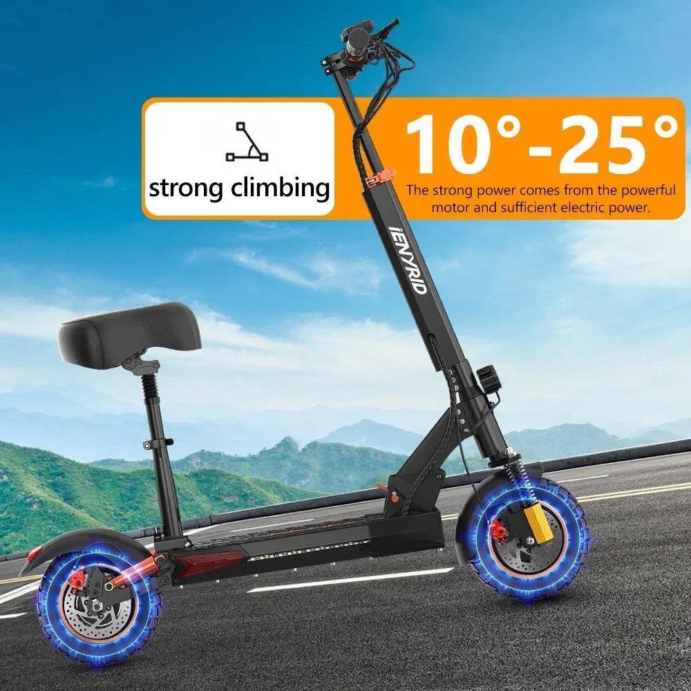 iENYRID M4 Pro S+ E-Scooter-climb specs