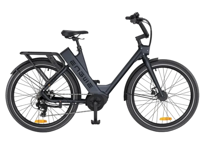 Engwe P275 ST City E-Bike in Black - Prime Pedals