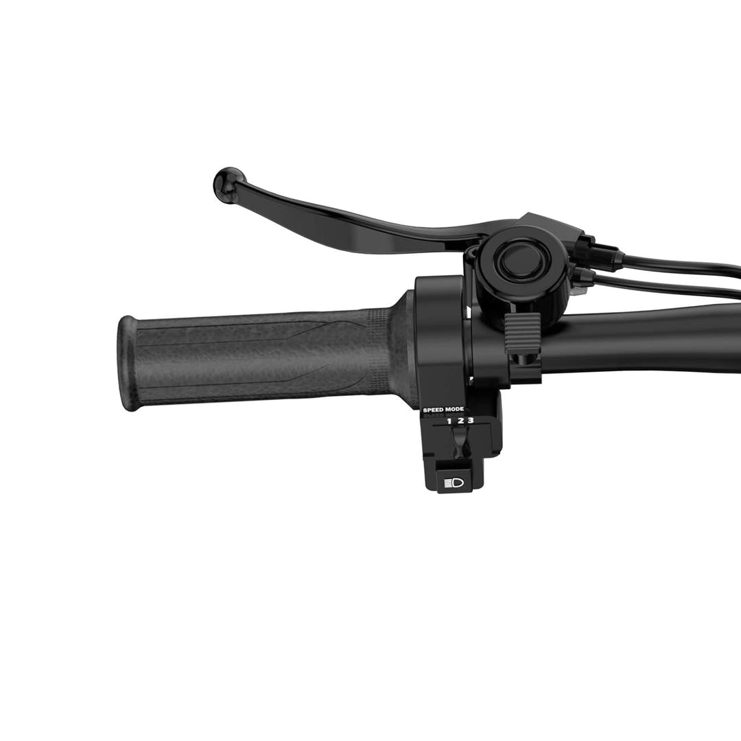 URLIFE F1L Folding Folding Bikes in Black-gear changer view