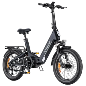 Engwe L20 3.0 Pro City E-Bike in Black - Prime Pedals