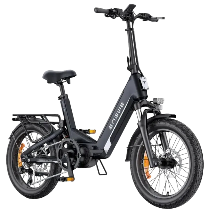 Engwe L20 3.0 Pro City E-Bike in Black - Prime Pedals