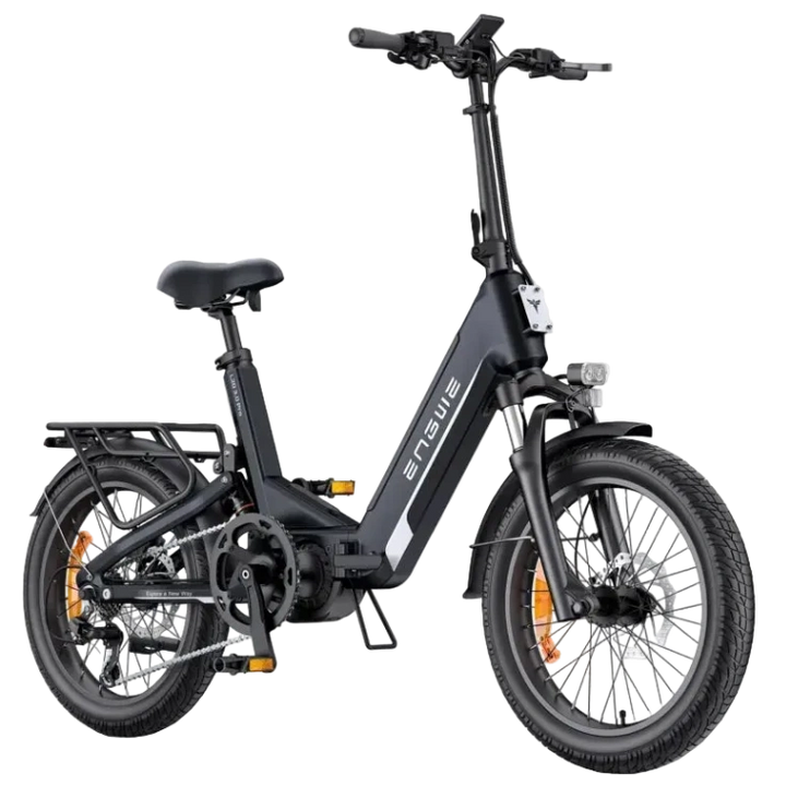Engwe L20 3.0 Pro City E-Bike in Black - Prime Pedals