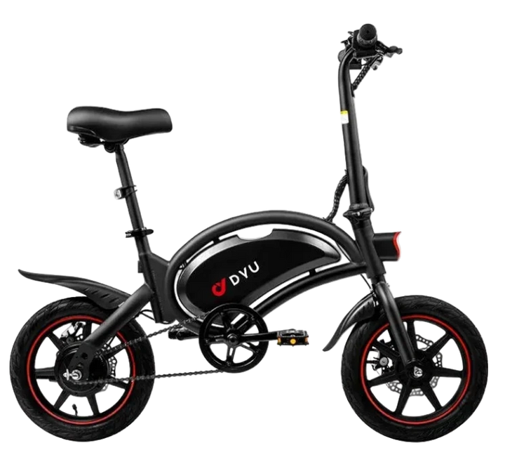 DYU D3F City E-Bike - Prime Pedals