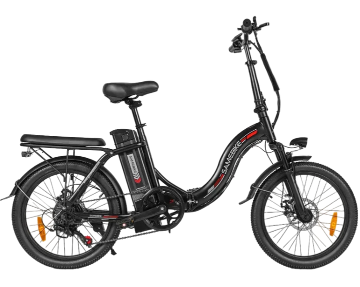 Samebike CY20 E-Bike in Black - Prime Pedals