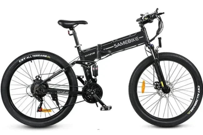 Samebike LO26-II-YD E-Bike in Black - Prime Pedals