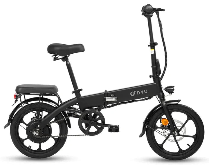 DYU A1F Pro City E-Bike with Rear Seat - Prime Pedals