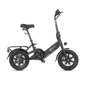 DYU C3 City E-Bike with Rear Rack for Urban Commuting - Prime Pedals