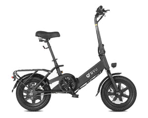 DYU C3 City E-Bike with Rear Rack for Urban Commuting - Prime Pedals
