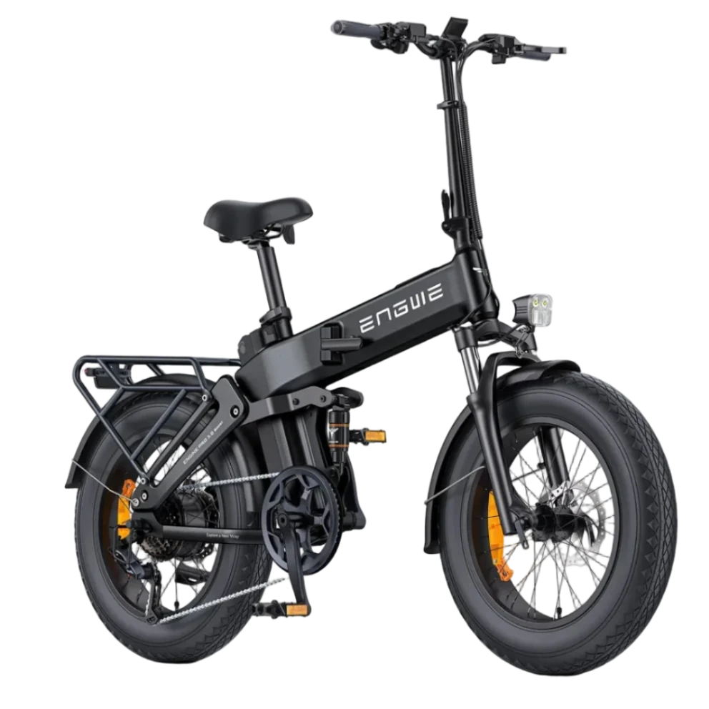 ENGWE Engine Pro 3.0 Boost City E-Bike in Black - Prime Pedals