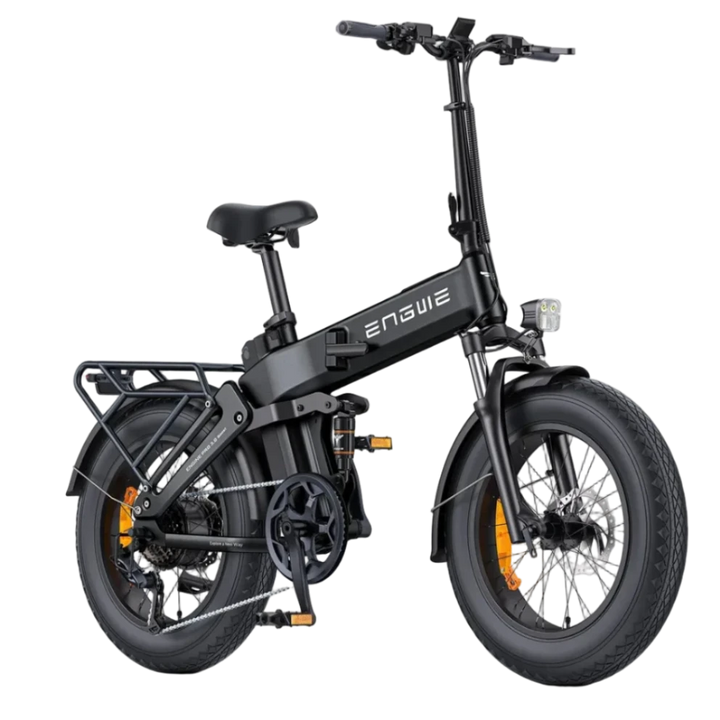 ENGWE Engine Pro 3.0 Boost City E-Bike in Black - Prime Pedals