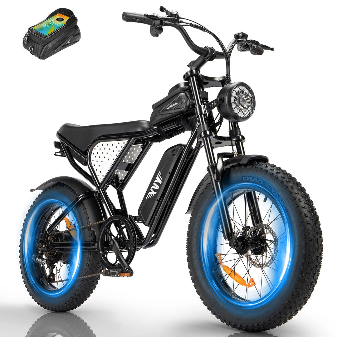 YVY C20 Lite Fat Tyre E-Bike - Prime Pedals