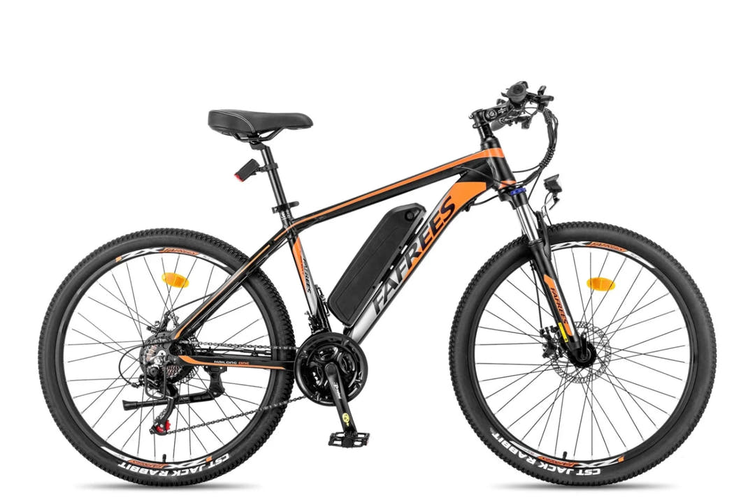 Fafrees Hailong One Adventure E-Bike in Black Orange - Prime Pedals