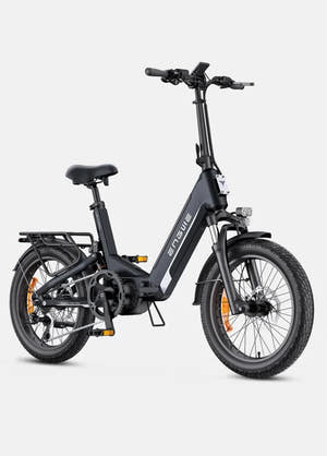 Engwe L20 3.0 Pro City E-Bike in Black - Prime Pedals