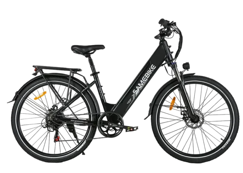 Samebike RS-A01 Pro-T City E-Bike in Black - Prime Pedals