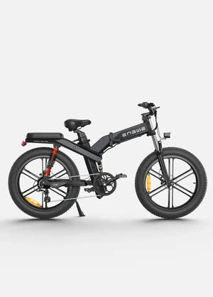Engwe X26 Fat Tyre E-Bike in Black - Prime Pedals