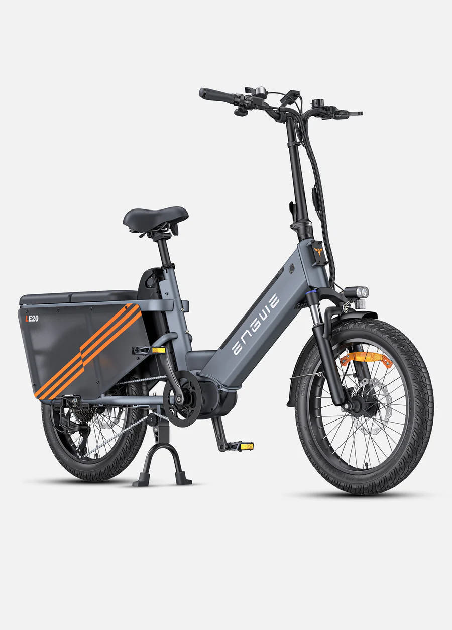 Engwe LE20 Adventure E-Bike in Grey - Prime Pedals