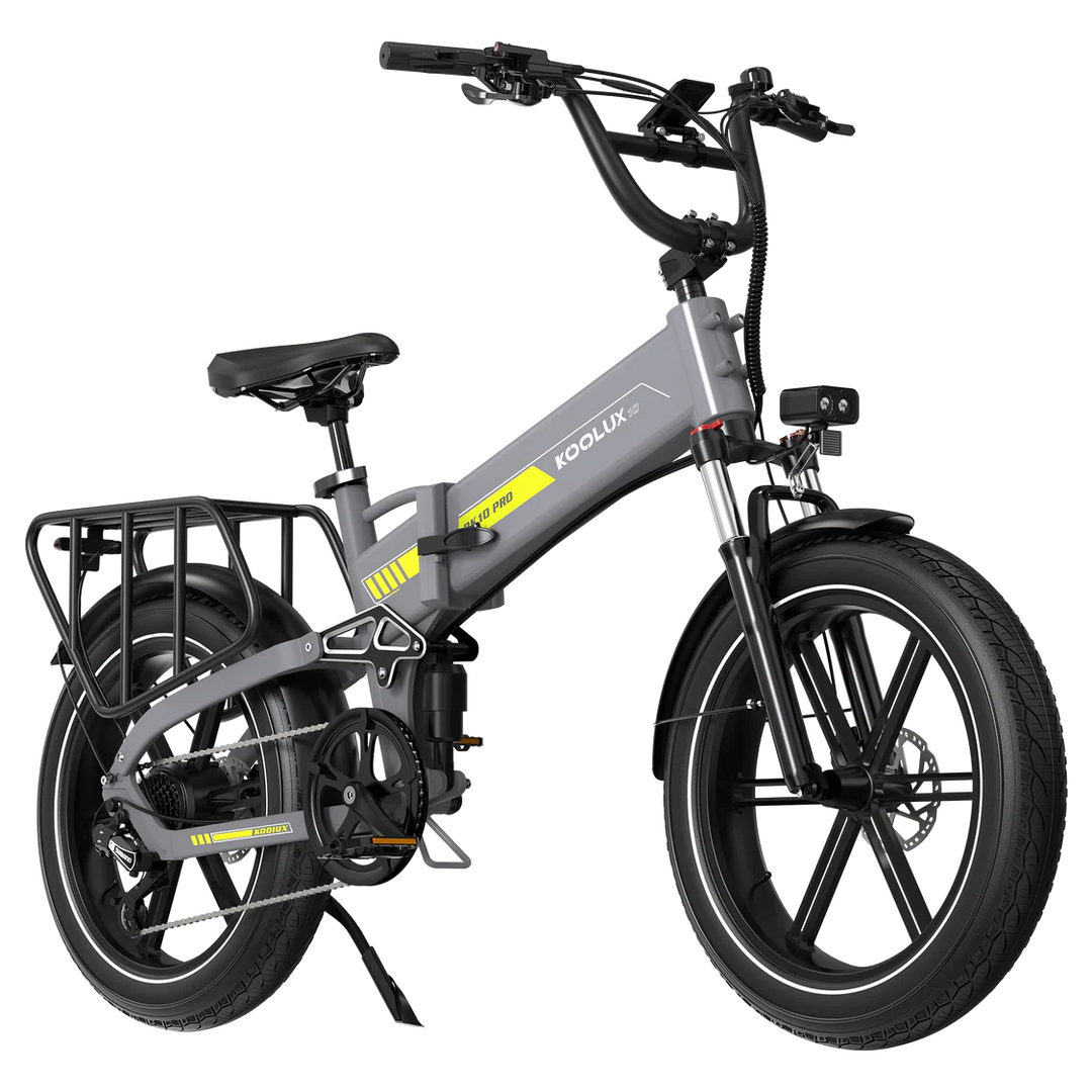 Koolux BK10 Pro Folding E-Bike - Prime Pedals