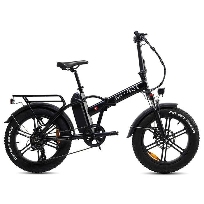 HYGGE VESTER Fat Tyre E-Bike in Onyx Black - Prime Pedals