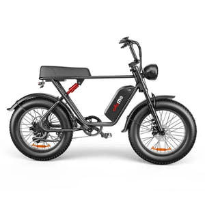 EMOKO C91 Fat Tyre E-Bike with Comfortable Seat and Headlight - Prime Pedals