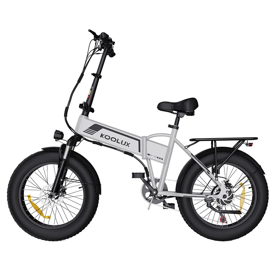 Koolux BK10s Fat Tyre E-Bike in Silver