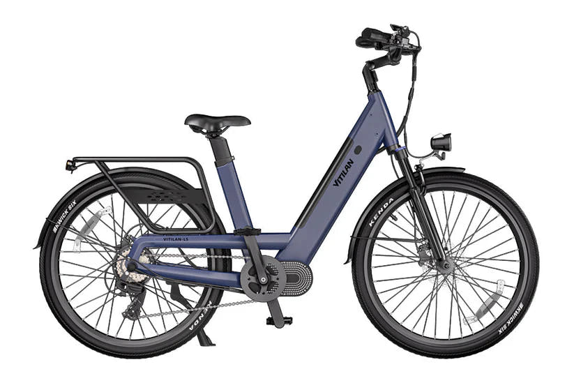 Vitilan L5 City E-Bike in Blue