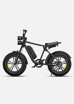 Engwe M20 Fat Tyre E-Bike in Black - Prime Pedals