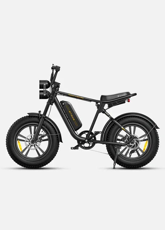 Engwe M20 Fat Tyre E-Bike in Black - Prime Pedals