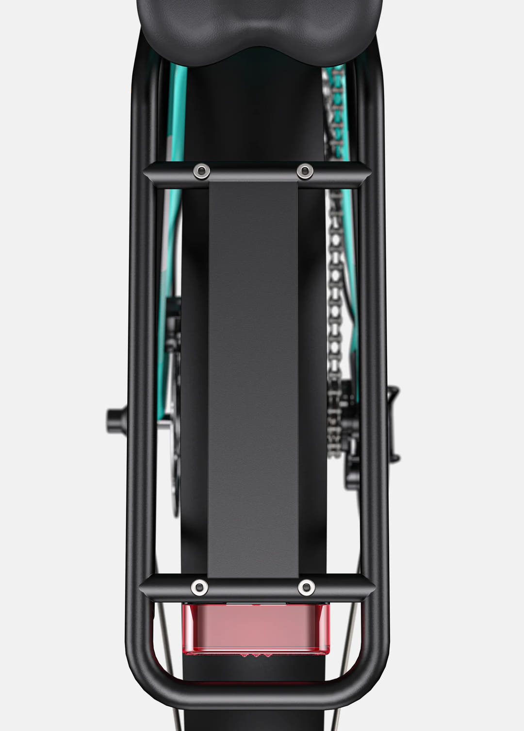 Engwe E26 Fat Tyre E-Bike in Gem Blue-top view