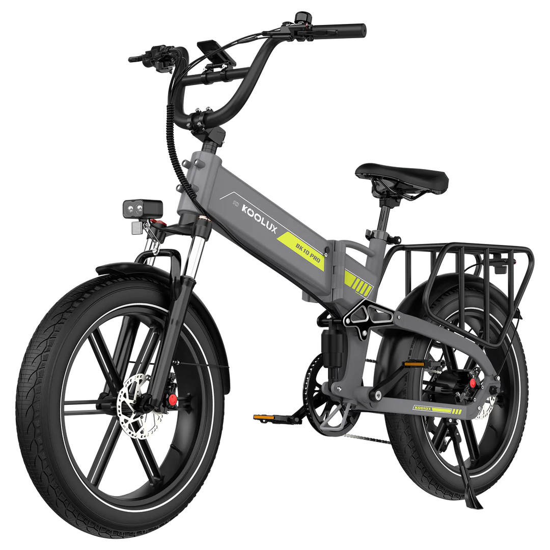 Koolux BK10 Pro Folding E-Bike- front side view