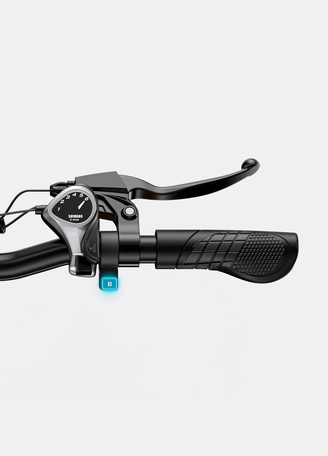 ENGWE EP-2 Boost City Folding Bikes-throttle view