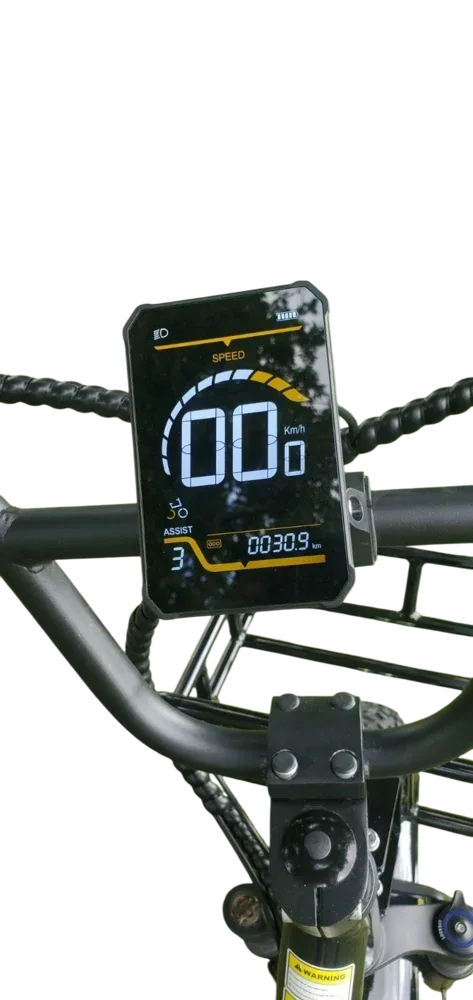 KOOLUX X7 Fat Tyre E-Bike-LCD display