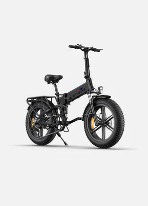 Engwe Engine X Fat Tyre E-Bike in Black - Prime Pedals