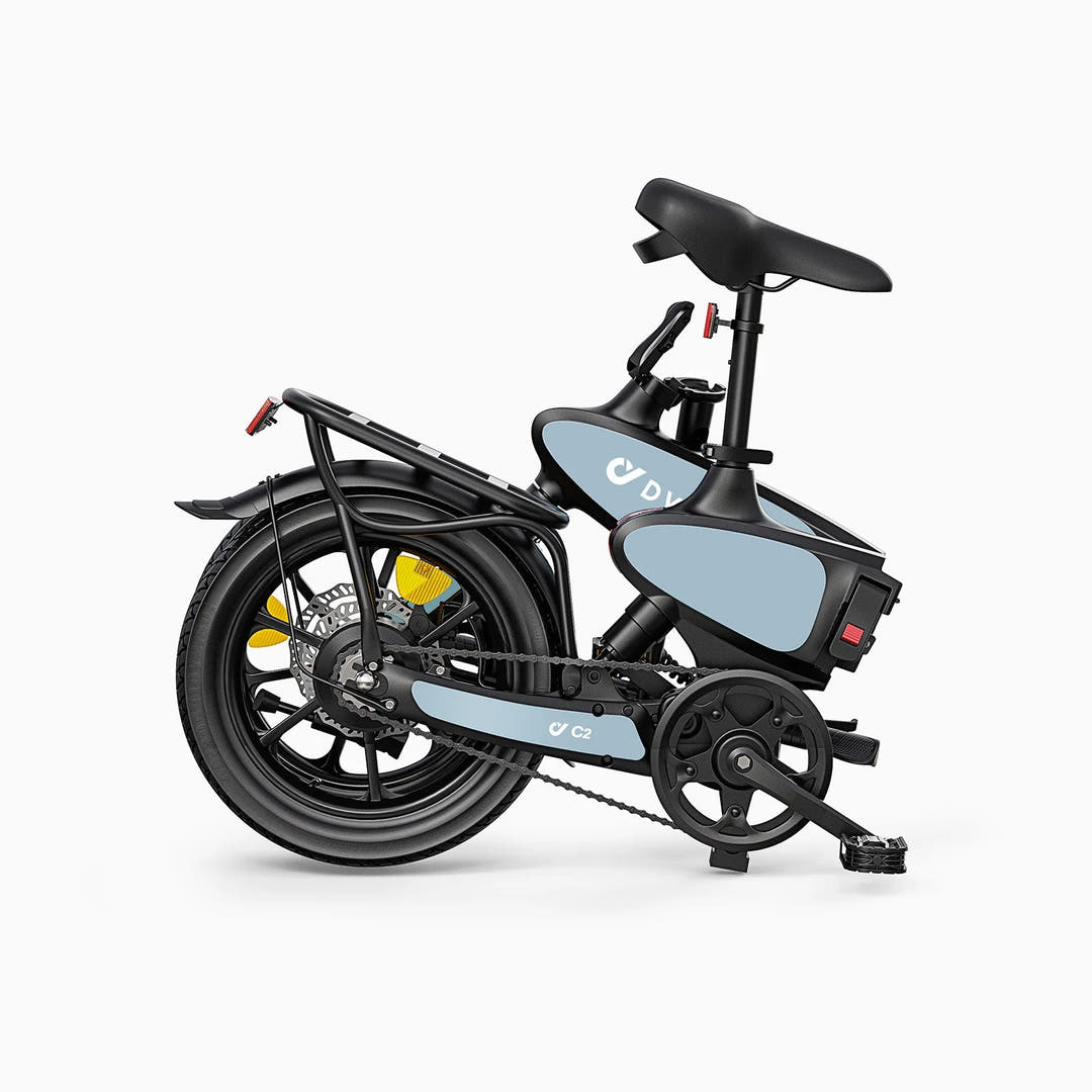 DYU C2 City E-Bike-folded view