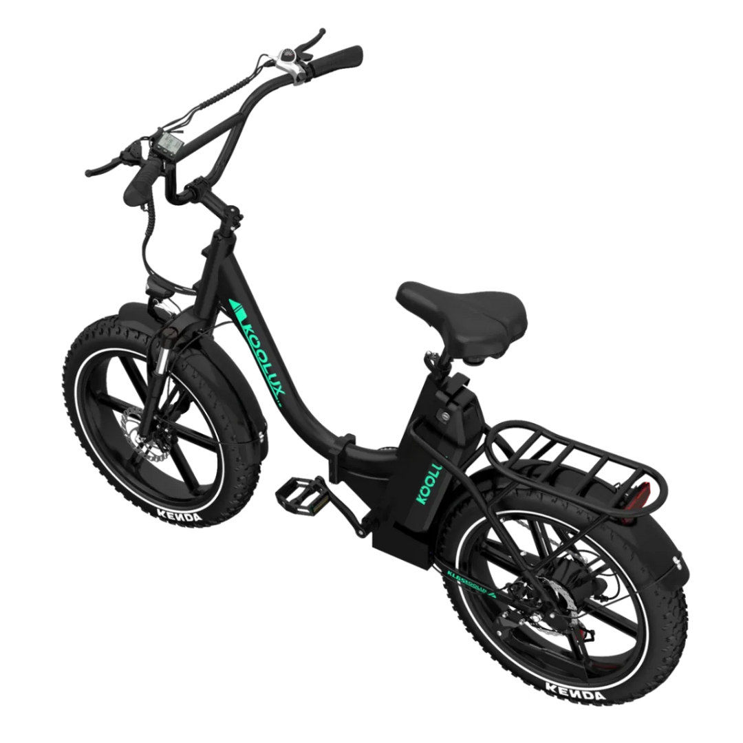 KOOLUX KL6S Fat Tyre E-Bike-aerial side view