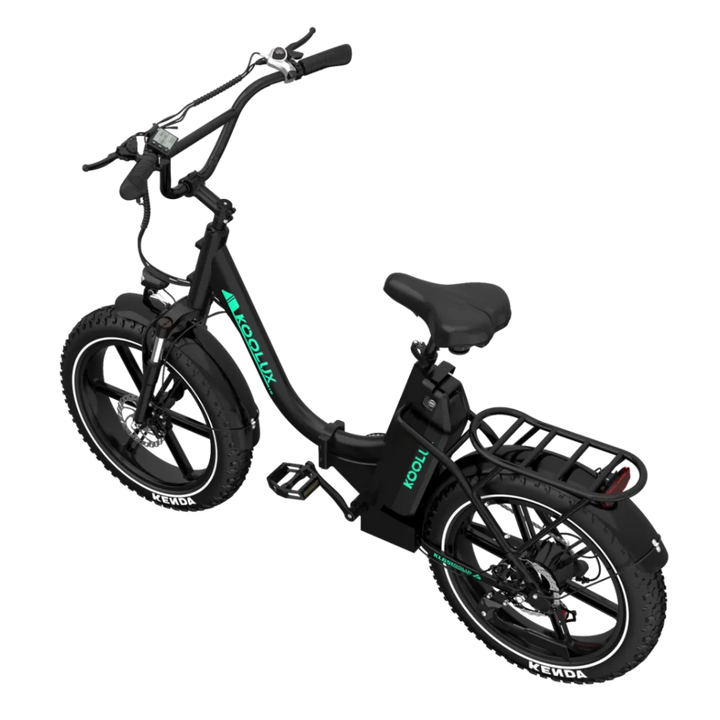 KOOLUX KL6S Fat Tyre E-Bike-aerial side view