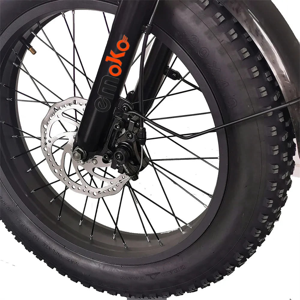 EMOKO C91 Fat Tyre E-Bike-front tyre